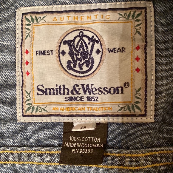 Smith & Wesson Denim Vest, S - Picture 4 of 5